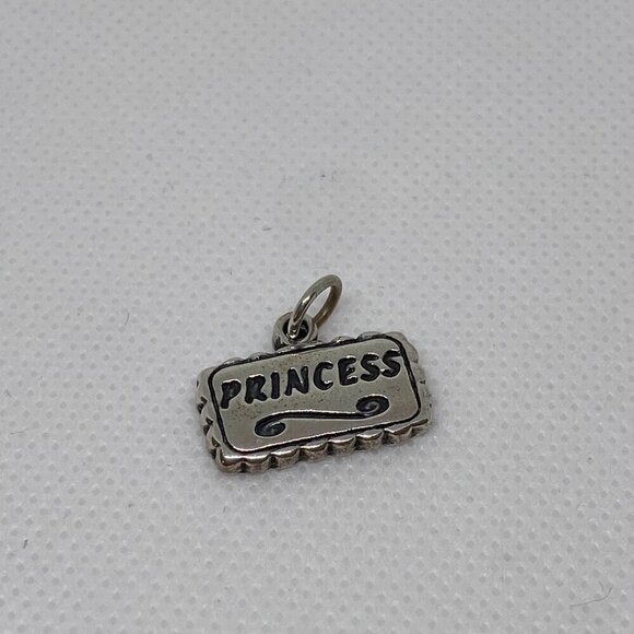 Sterling Silver Princess charm for charm bracelet - Picture 4 of 5